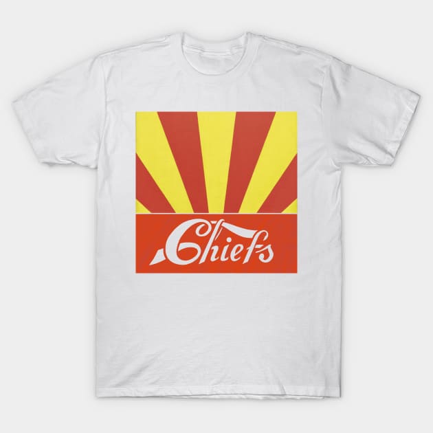 CHIEFS pop art fashion T-shirt T-Shirt by RipleyArtShop